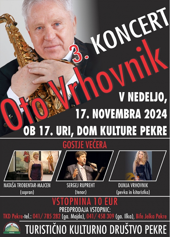 koncert: Oto Vrhovnik