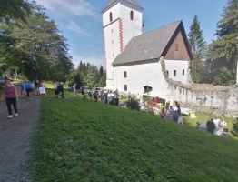 Praznik Marijinega vnebovzetja v cerkvi sv. Bolfenka na Pohorju
